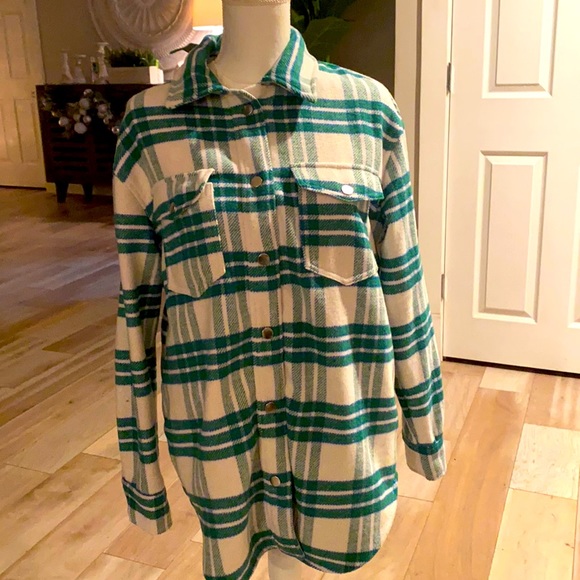 Joie Jackets & Coats Brand New With Tags Womens Medium Joie Flannel